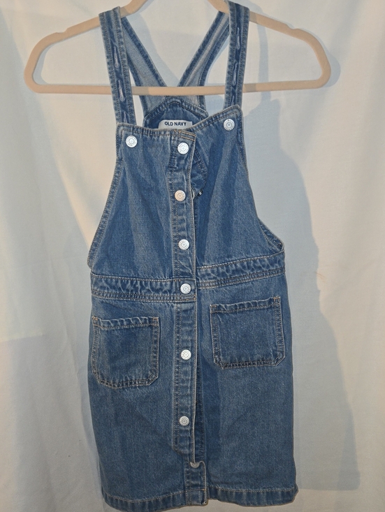 Old Navy Other - Old Navy Blue Denim Pinafore Dress